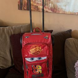 Lightning McQueen Kids Luggage 