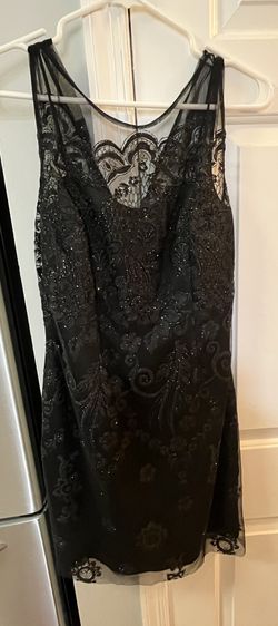 Phoebe Fancy, Sparkly Little Black Dress. Holiday. Party. Wedding. Events.