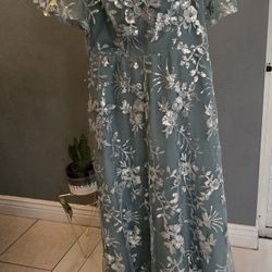 Beautiful Green Dress.