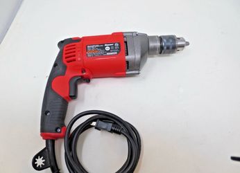 Bauer Hammer Drill, Reversible Variable Speed Heavy Duty 1/2"