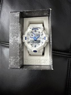 Brand New Casio G-Shock White & Blue Watch
