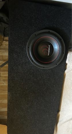 10 inch sub and amp