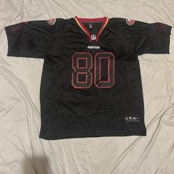 Jerry Rice San Francisco 49ers Nike Black Alternate Jersey (Size 56)