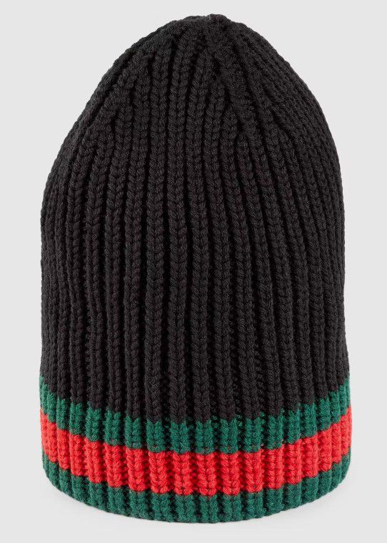 Gucci Wool Hat with Web