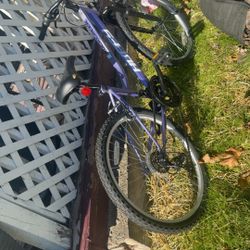 purple huffy rock creek mountain bike 