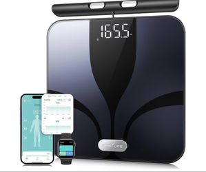 Brand New Smart Body Composition Scale – 8 Electrodes, Handle, 28 Metrics