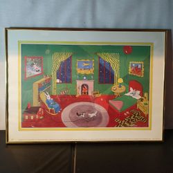 Clement Hurd “Goodnight Moon” Framed Poster 21x15