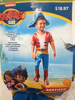 Nickelodeon Santiago of the Seas Kids Costume