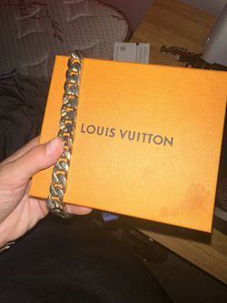 Louis Vuitton Cuban Link With Box