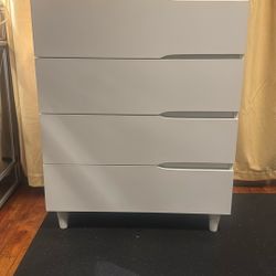 White Dresser Side Table Night Stand