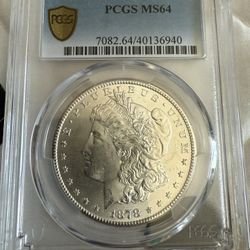 1878-S PCGS MS64 Morgan Silver Dollar 