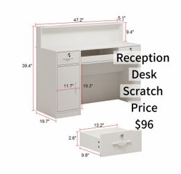 Homsee WIAWG Corner Writing Desk with Hutch Display Light 2 Lockable Drawers Keyboard Tray
