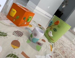 Bathroom set (Give  A Hoot)