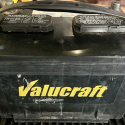 Car battery Valucraft 58-vl group size 58 cca 50
