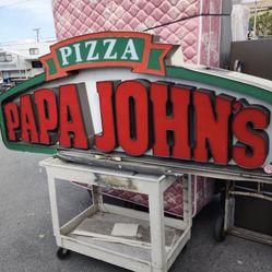 Papa John’s Sign For Trade