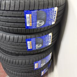 BRAND NEW TIRES 235/60r18 ZEETEX FOR SALE SET OF 4 TIRES $409 WITH INSTALLATION AND BALANCING 