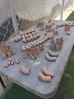 A c unit copper fittings