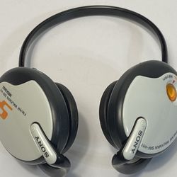 Sony Walkman S2 Sports SRF-H11 FM/AM Radio Headphones Tested & Works (#918)