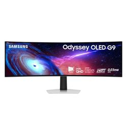 Samsung Odyssey Neo G9 Series 49" OLED Curved Gaming Monitor, 240Hz, 1ms, 5120 x 1440 *Open Box*