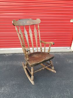 Vintage Nichols & Stone Rocking Chair