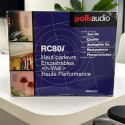 RC80I ( High Performance In-Wall Speaker) 