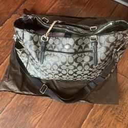 Coach Diaper Bag In Perfect Condition It Was Hardly Used