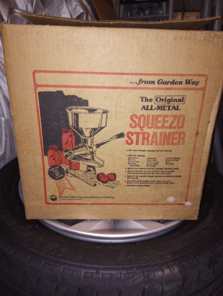 Vintage Squeezo Strainer