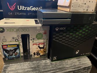 3 Xbox’s and monitor, amazing deal