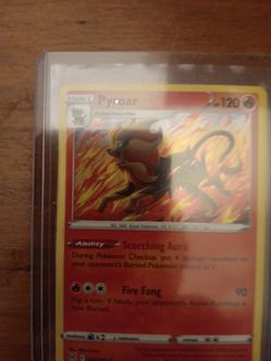 Error Pyroar Pokémon Card