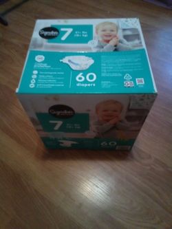 Diapers + wipes