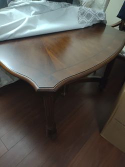 Dinning room set. table, 8 chairs. China cabinet.