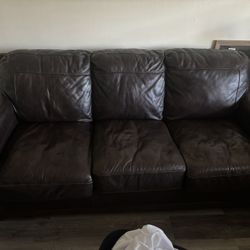 3 Seater Leather couch