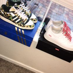 Supreme Air Forces And Bape Adidas’s 