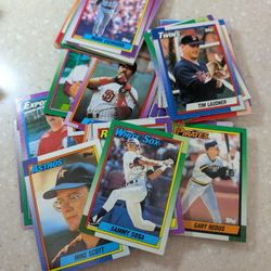 1990-91 Topps/Score Baseball Cards (Box 500+)