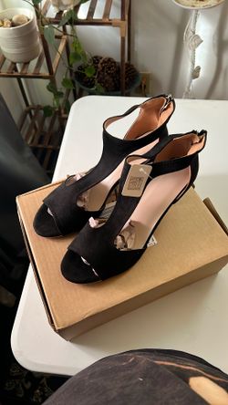 Black Kitten Heels 