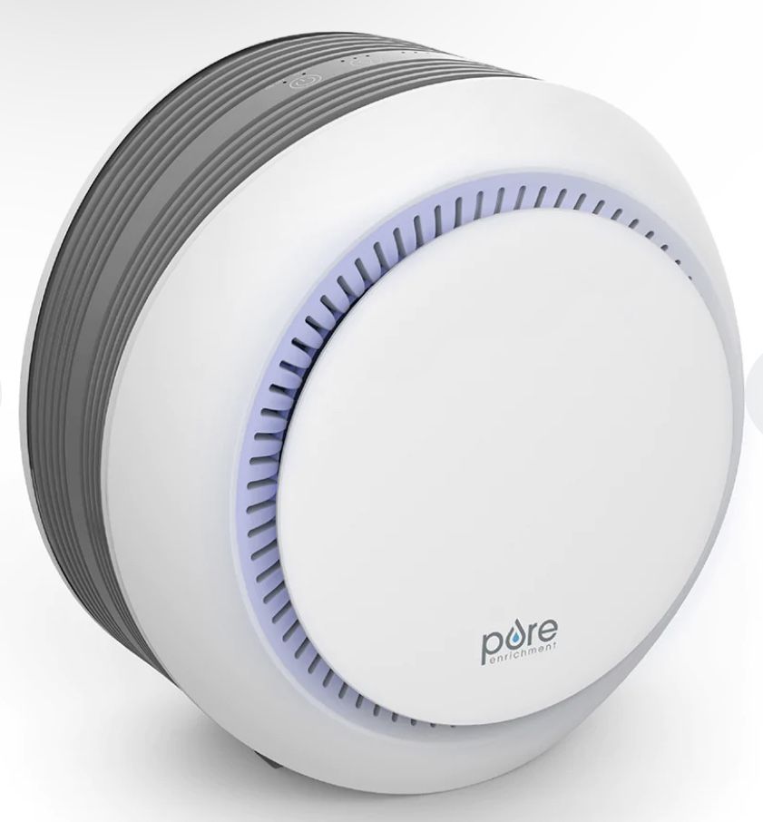 Pure Enrichment PureZone Halo HEPA Air Purifier- White
