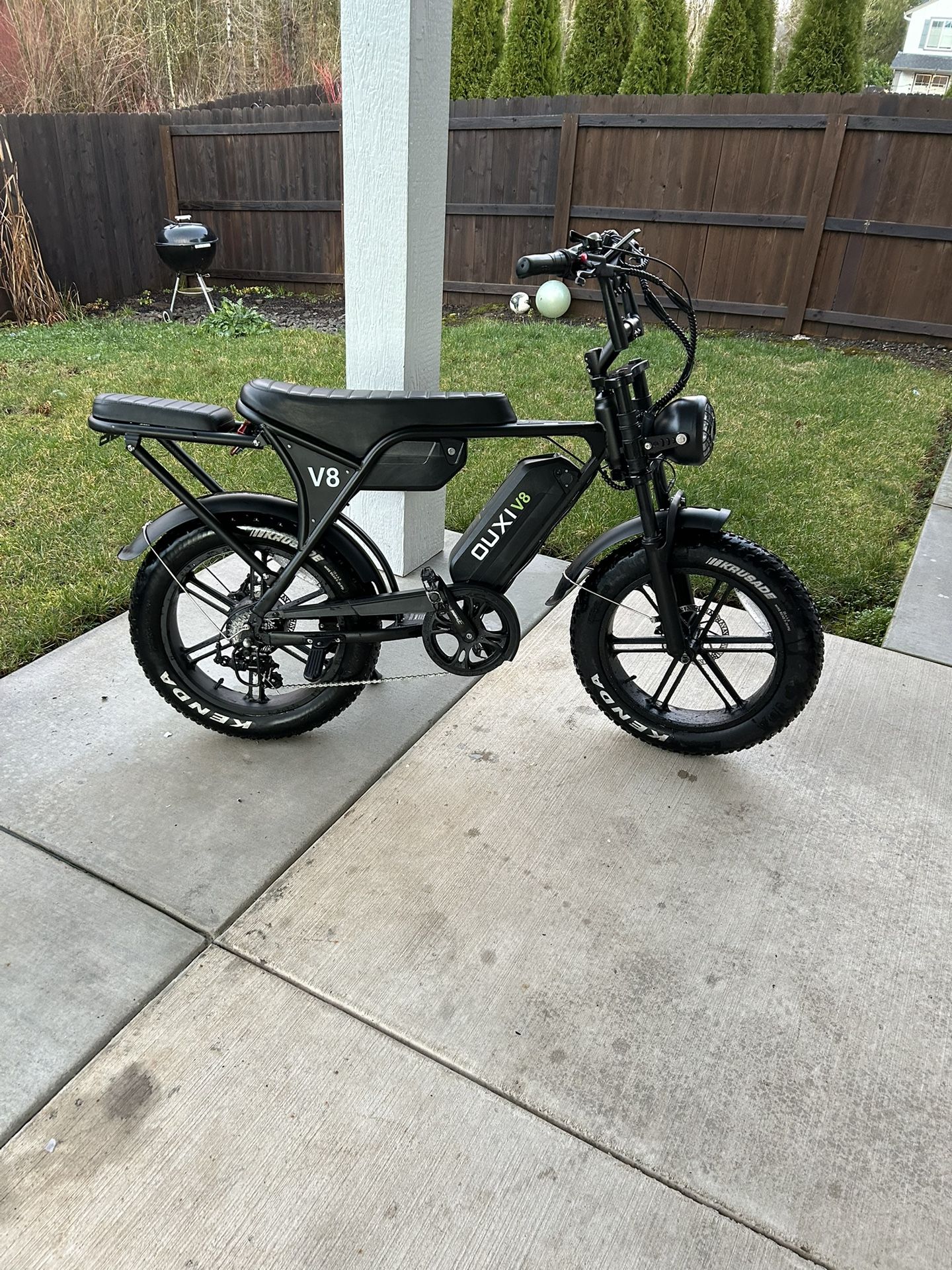 Ouxi V8 Electric Bike Dual Battery