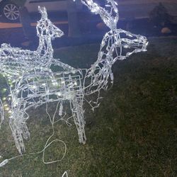 Christmas Reindeer Lawn Deco
