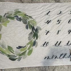 Baby Months Blanket Milestones