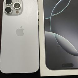 iPhone16 Pro Max  Gb 256  Cricket AT&T Only 