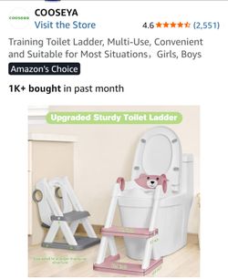 Training Toilet Ladder New