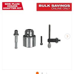 Milwaukee Sds Chuck Adapter Kit 