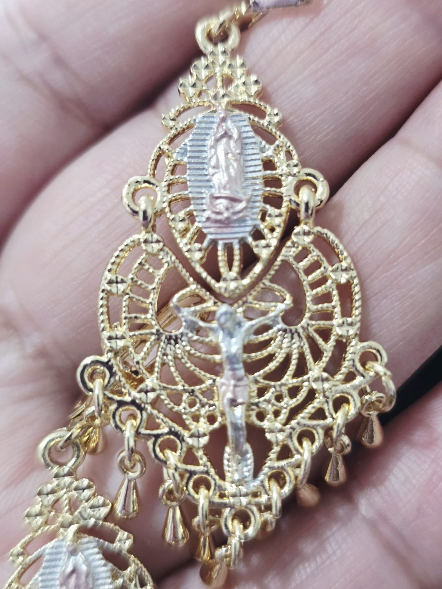 18k gold plated earring