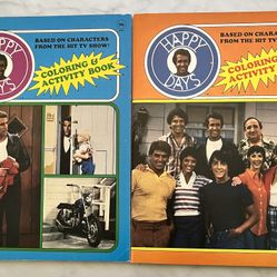 “Happy Days” Memorabilia Coloring Book 