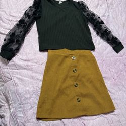 Skirt And Blouse