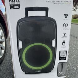 Altec Lansing SoundRover Bluetooth Wireless Rechargeable PA Speaker System