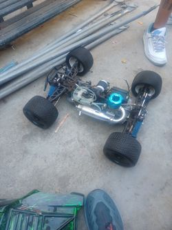 Gas Powered Two Stroke Remote Controlled Car