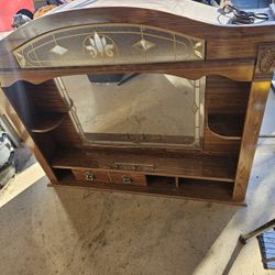 Dresser With Two Side Tables