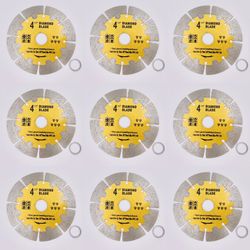 $40 FOR 9 PCS 4.5inch Diamond Saw Blade,Wet/Dry Cutting Type Fit Dewalt Milwaukee Dremel Chicago Rockwell Fein Bosch Multimaster Makita ...