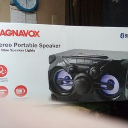 MAGNAVOX  Bluetooth Stereo Portable Speaker 